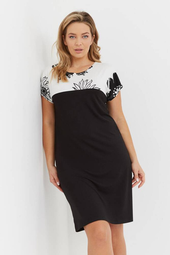 742 Camicia da notte Elle Forex - nero