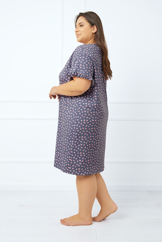 Camicia da donna Lotte a maniche corte Moda italiana - stampa