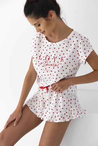 Pigiama da donna Justine Sensis - crema