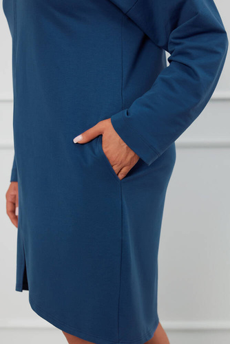 Grafi Vestaglia da donna con zip Moda italiana - denim