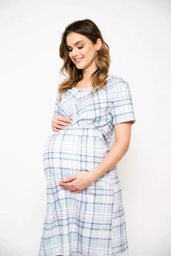 Emilly Chemise in gravidanza e allattamento Moda italiana - stampa