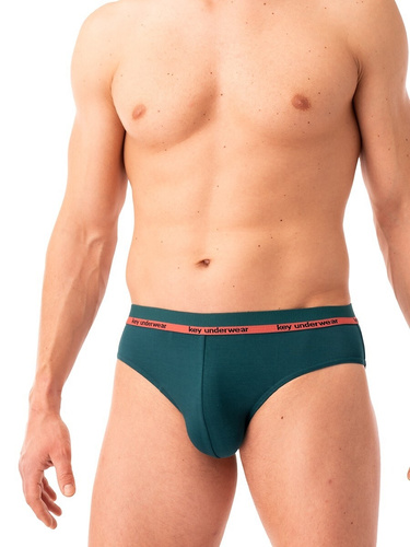 MPP 286 Key slip da uomo in cotone nero verde, confezione da 2 pezzi in scatola, comfort e stile