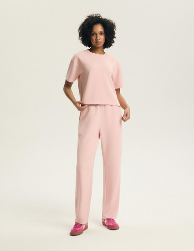 Completo homewear donna Henderson Elicia 45312 rosa – set morbido in modal