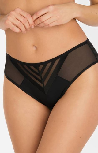 K 812 Yoko Mutandine con reggiseno da donna Gorsenia - nero