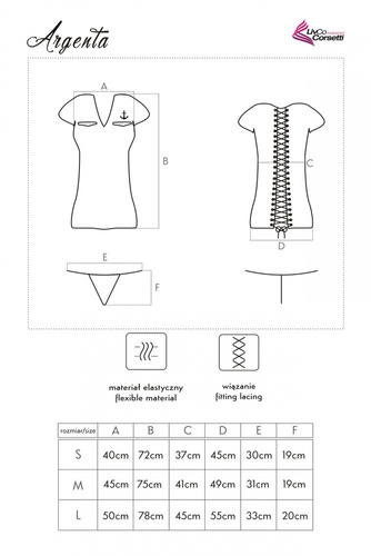 Argenta LC 90069 LivCo Corsetti Costume moda