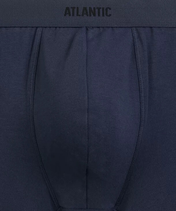 Boxer da uomo Atlantic 3MH-0111 A3 confezione da 3 nero-denim – 95% cotone, aderenti