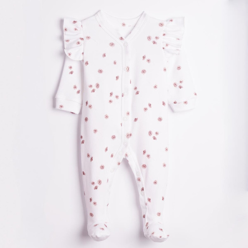 Nicol Hania 226031 Pagliaccetto Neonato in Cotone con Fiori