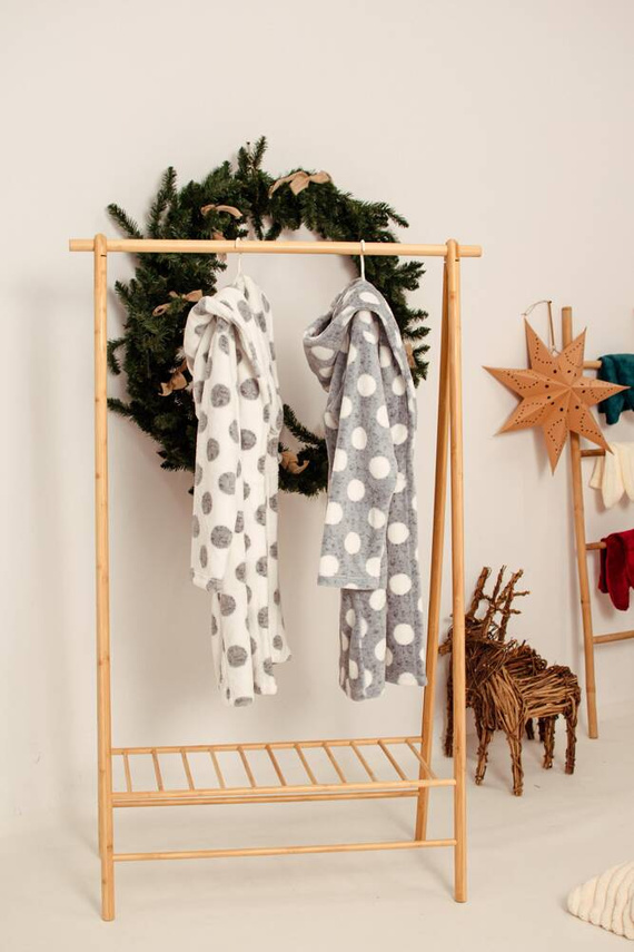 323 Vestaglia Forex a pois - ecrù