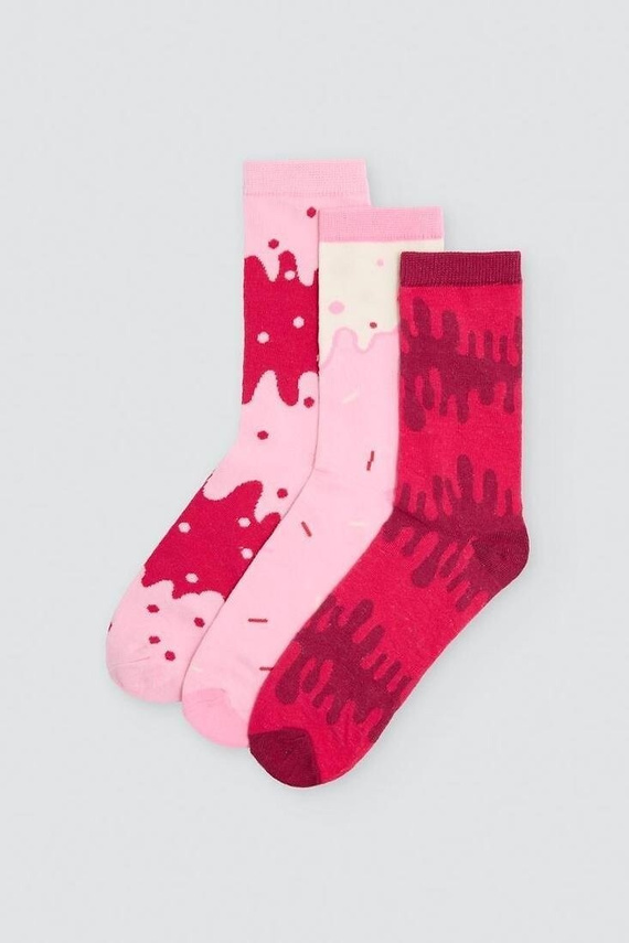 Ysabel Mora 12143 Calze Unisex 3 Paia in Cotone Regalo 41–46