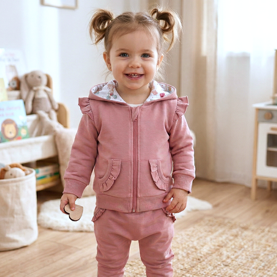 Nini Felpa Bambino Little Mouse 95% Cotone Biologico – Made in Poland