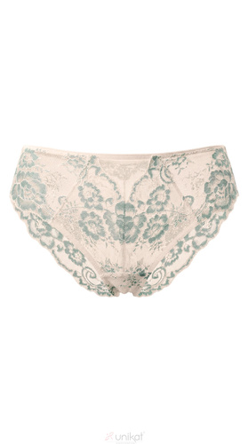 Figi Unikat Eloise beige-verdi in pizzo classiche eleganti