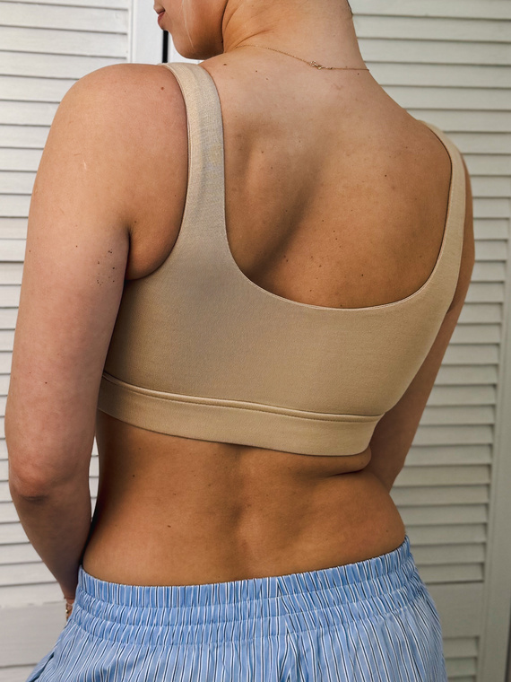 Milk&Love Mombri Klasyk reggiseno allattamento impermeabile beige