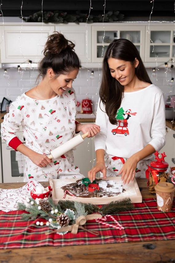 Pigiama donna Samantha Sensis -ecru