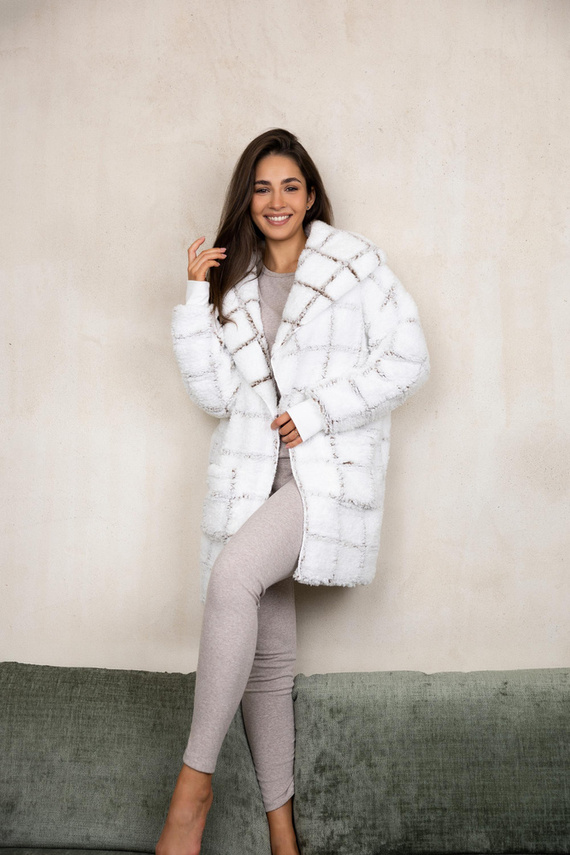 Sensis Delphine - Cardigan a righe bianche