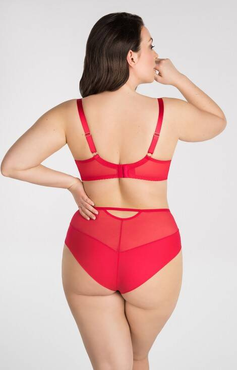 Reggiseno morbido Gorsenia K 828 Crazy Heart - rosso