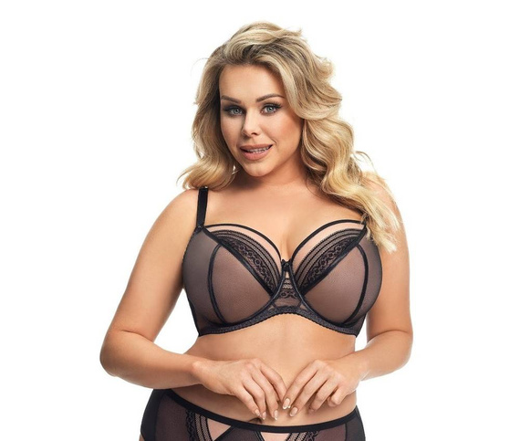 Gorsenia K 672 Martynika Mutandine da donna - nero