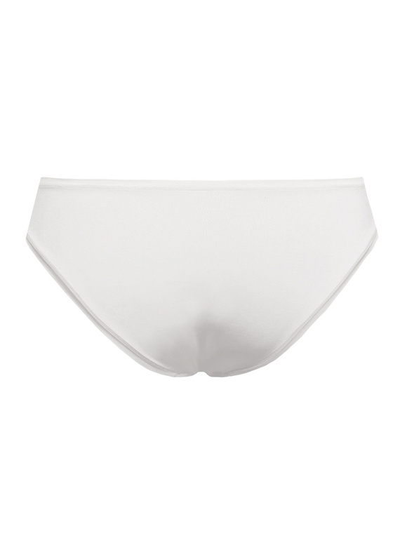 1555 Fantastica mutandina - senza cuciture, in microfibra, taglio classico Sielei bianco