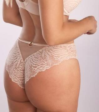 P-1101/3 Luna Mutandine da donna Kinga - beige