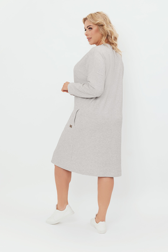 Avira casacca da donna a maniche lunghe Italian Fashion - light melange