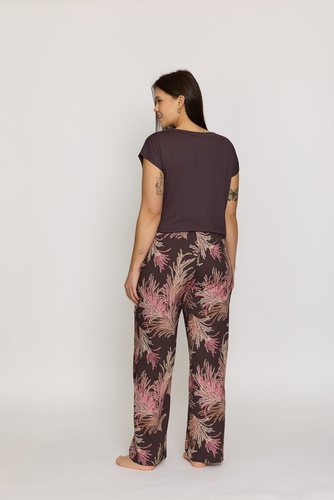 Pantaloni pigiama Mila PDX1 Nipplex – viscosa, tasche, comfort