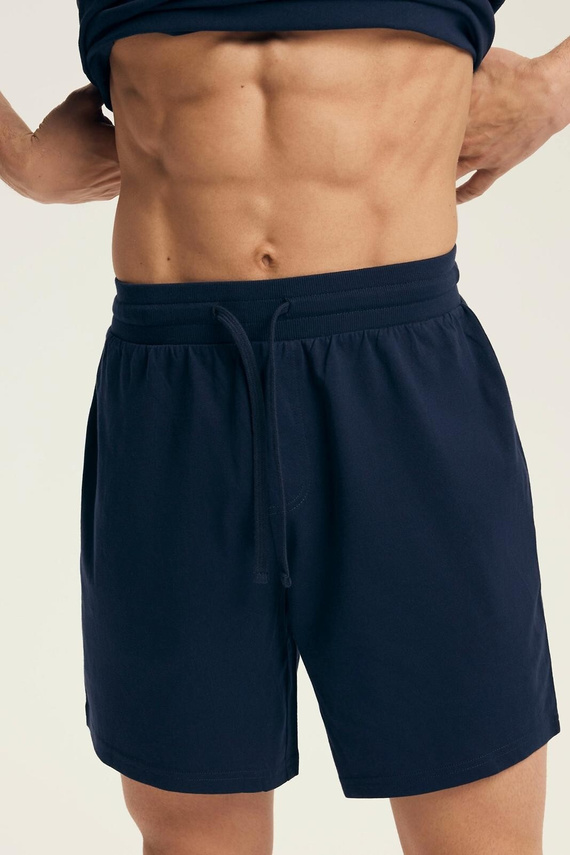 Pigiama uomo Core 43462 Legend Henderson blu navy - cotone, manica corta, in scatola