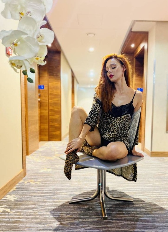 463 Neva Pigiama donna De lafense - marrone leopardato