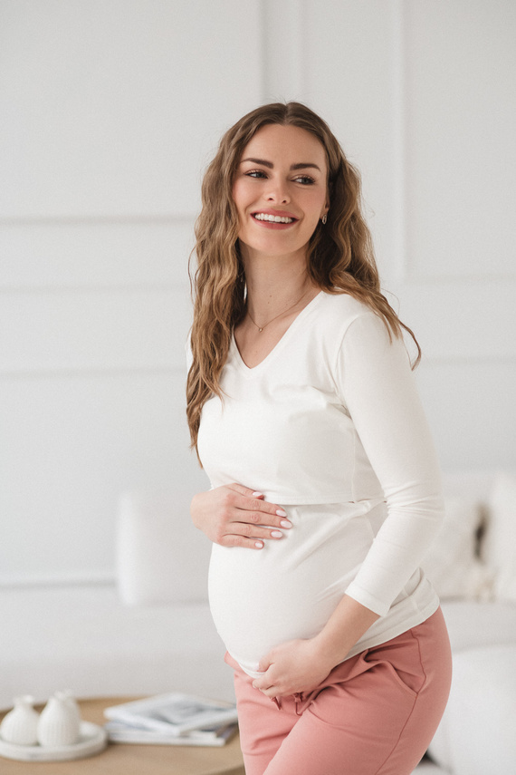 Milk&Love Milk Shirt maglia premaman e allattamento 7/8