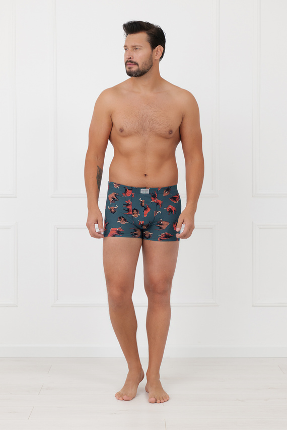 Boxer uomo Angus Italian Fashion cotone elastan aderenti