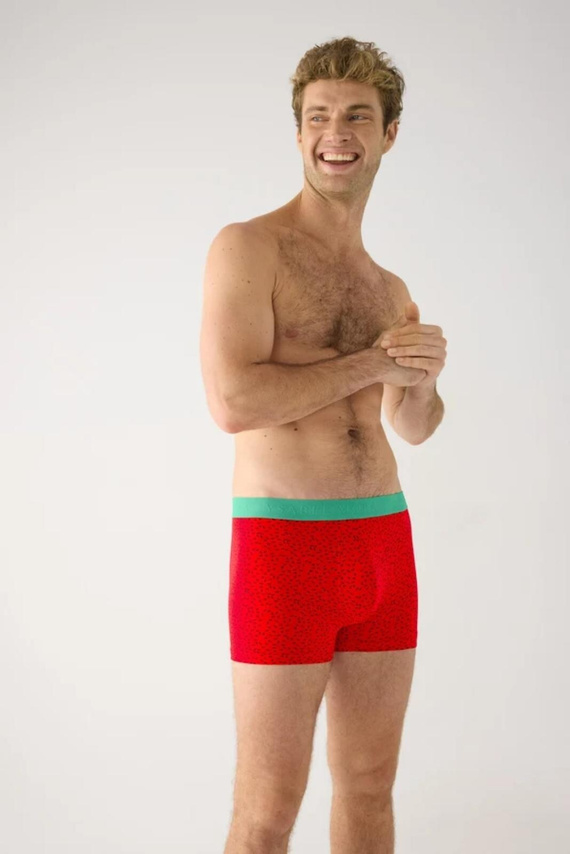 Komplet 20475 Boxer + Calze Uomo in Cotone Anguria Regalo