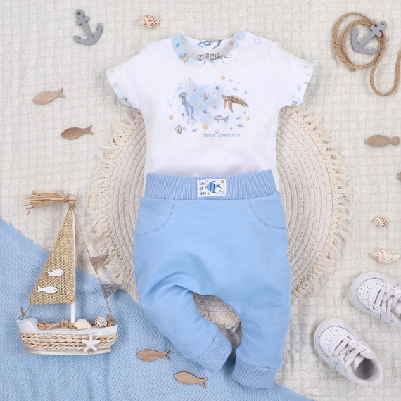 ABN-5455 T-shirt per bambino Sea Of Joy Nini - cotone organico, per bambino