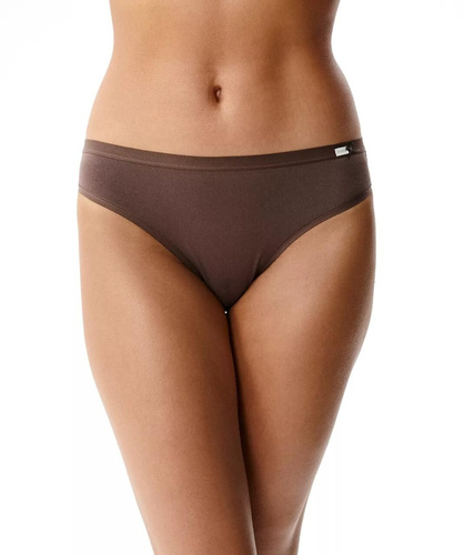Atlantic 3CLP-002/Z26 Sport Slip Donna Cotone 3-Pack Classico rosa-marrone chiaro
