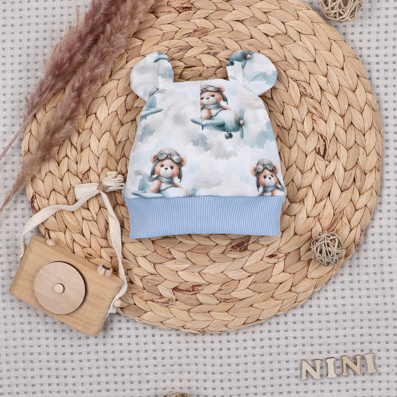 NINI ABK-0058/PIL completo neonato 4 pezzi Baby Bear Pilot