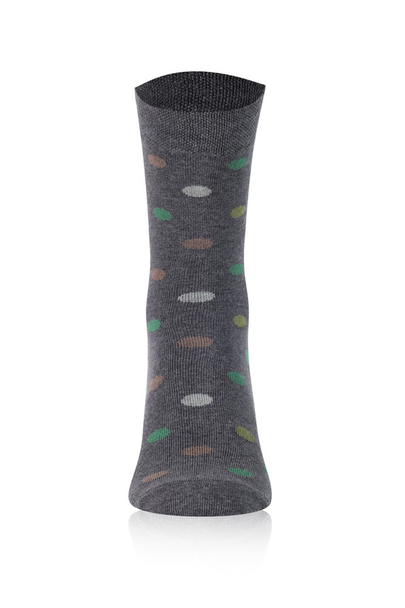 M21 Calze lunghe da uomo Moda Italiana - c.melange/verde