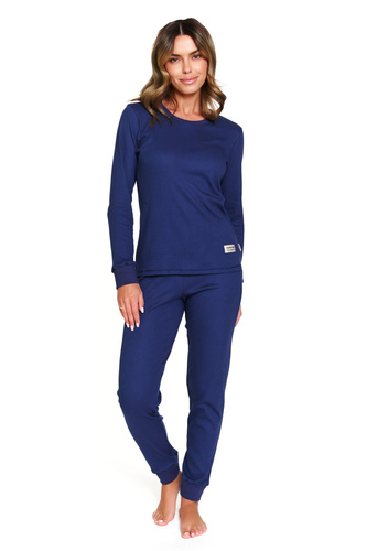 7349 Pigiama da donna Doctor Nap in cotone - comfort e classico - cosmos
