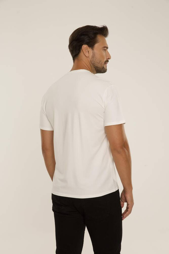 828 Chandler t-shirt De Lafense - ecrù