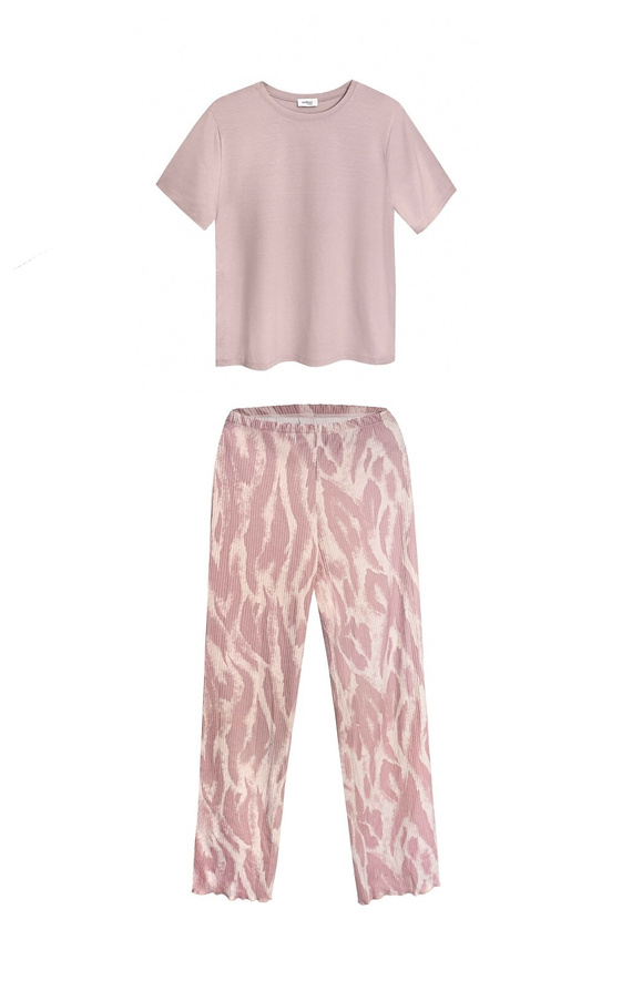 Pigiama donna Noa PW82 Mefemi by Nipplex in viscosa con pantaloni lunghi