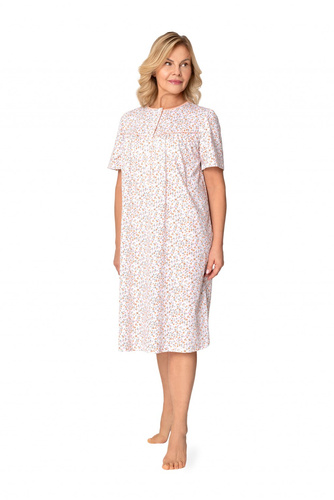 Camicia da notte Bogna I 203 Martel cotone manica corta bottoni 33