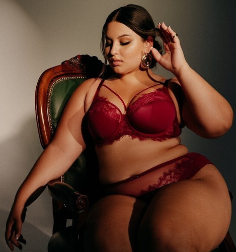 2149 Maxi reggiseno semi-imbottito Ava - chianti