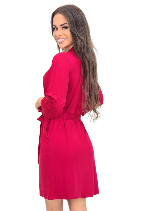 Accappatoio donna Sonia Donna con pizzo | viscosa | manica 7/8 | cintura