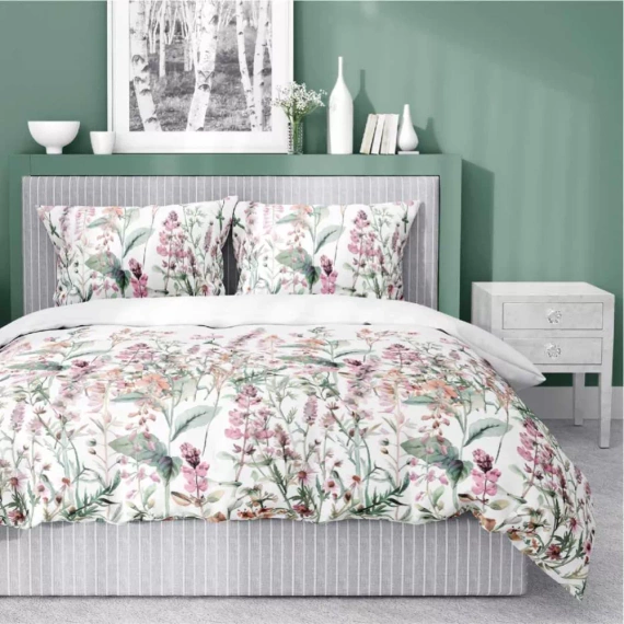 5485 A Detexpol Satin Stories bianco-rosa, 100% cotone, trama in raso, cerniera, confezione regalo