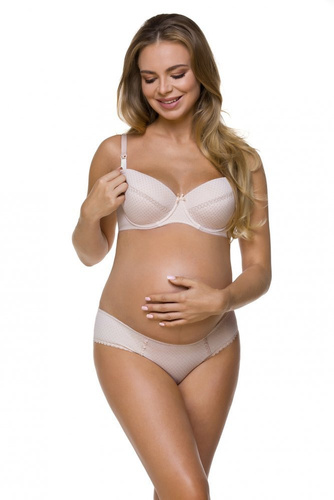 1732 Reggiseno per allattamento LUPOLINE - beige