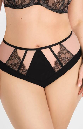 Gorsenia K 835 Nero To Black Mutandine donna nero