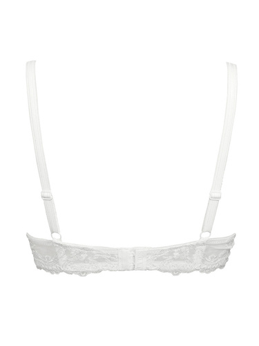 1940 Reggiseno Glam - tulle, morbido, con ferretto Sielei bianco