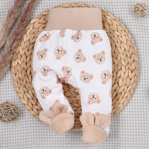 ABK-0048 Set bebè Sweet Bears in cotone biologico Nini