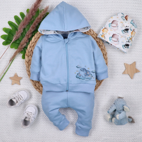 ABN-5614 Pantaloni da tuta per bambini Little Dreamers Nini in cotone biologico - comfort, durata, ecocompatibilità