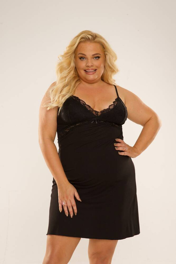 739 Camicia da notte Velar Forex - nero