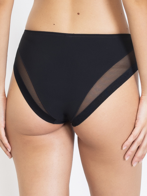 1865 Mutandine modellanti Everybody nere - vita alta, microfibra Sielei