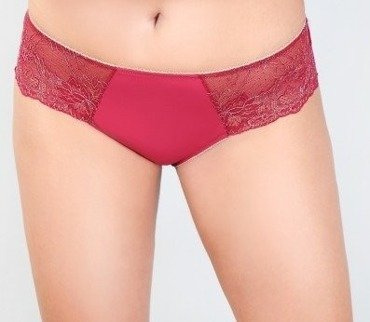 1965 Lupoline mutandine da donna maroon