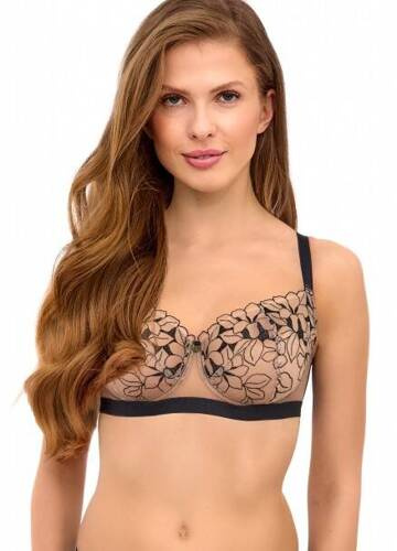 2512 Reggiseno morbido Lupoline - nero