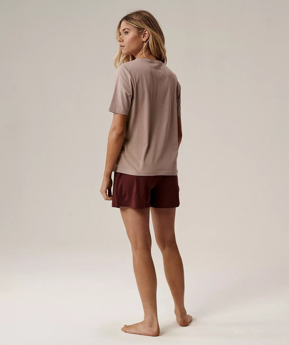 Pigiama da donna Atlantic NLP-498E beige - cotone, confortevole ed elegante